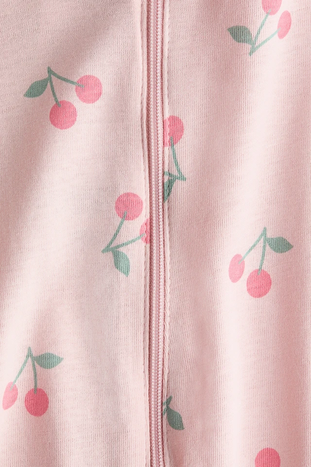 Patterned Pajama Jumpsuit