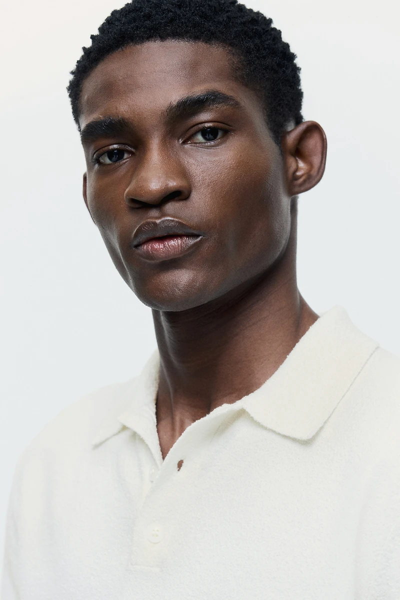 Polo classique en tricot