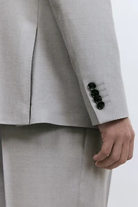 Regular-Fit Double-Breasted Jacket