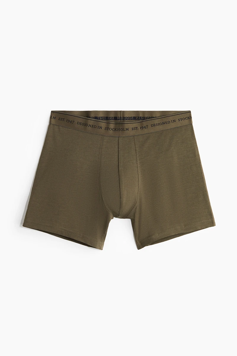 3-pack COOLMAX® Mid-Length Boxer Briefs