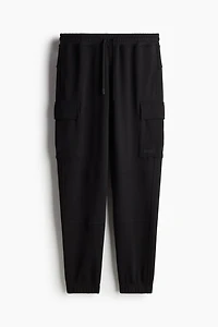 Regular-Fit Cotton Cargo Joggers with DryMove™