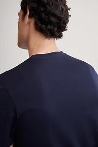 T-shirt Coupe amincie en coton pima