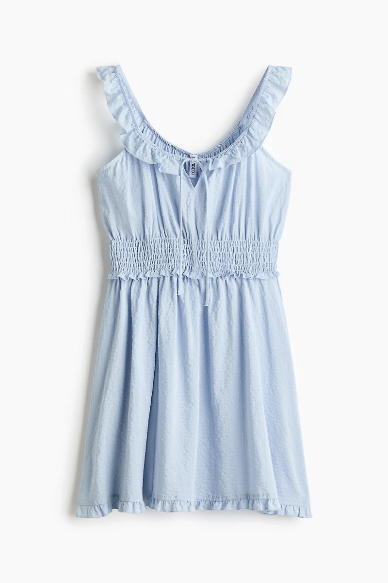 Ruffle-Trimmed Dress