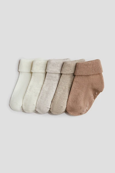 5-pack Non-slip Socks