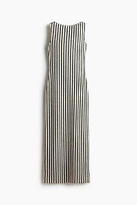 Open-Knit Midi Dress