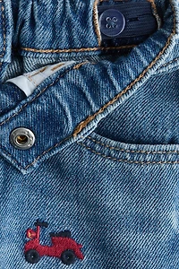 Embroidery-Motif Jeans