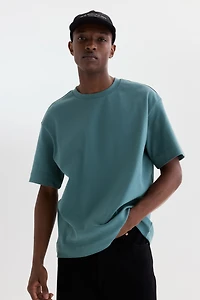 T-shirt ample en interlock