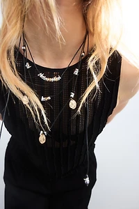 Multi-Strand Cord Necklace