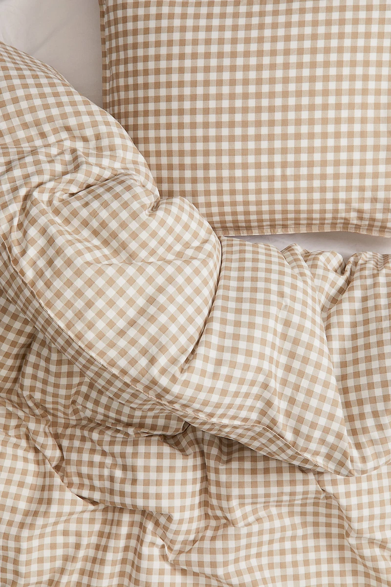 Enveloppe de couette lit simple à motif