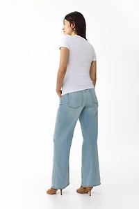 MAMA Wide Jeans