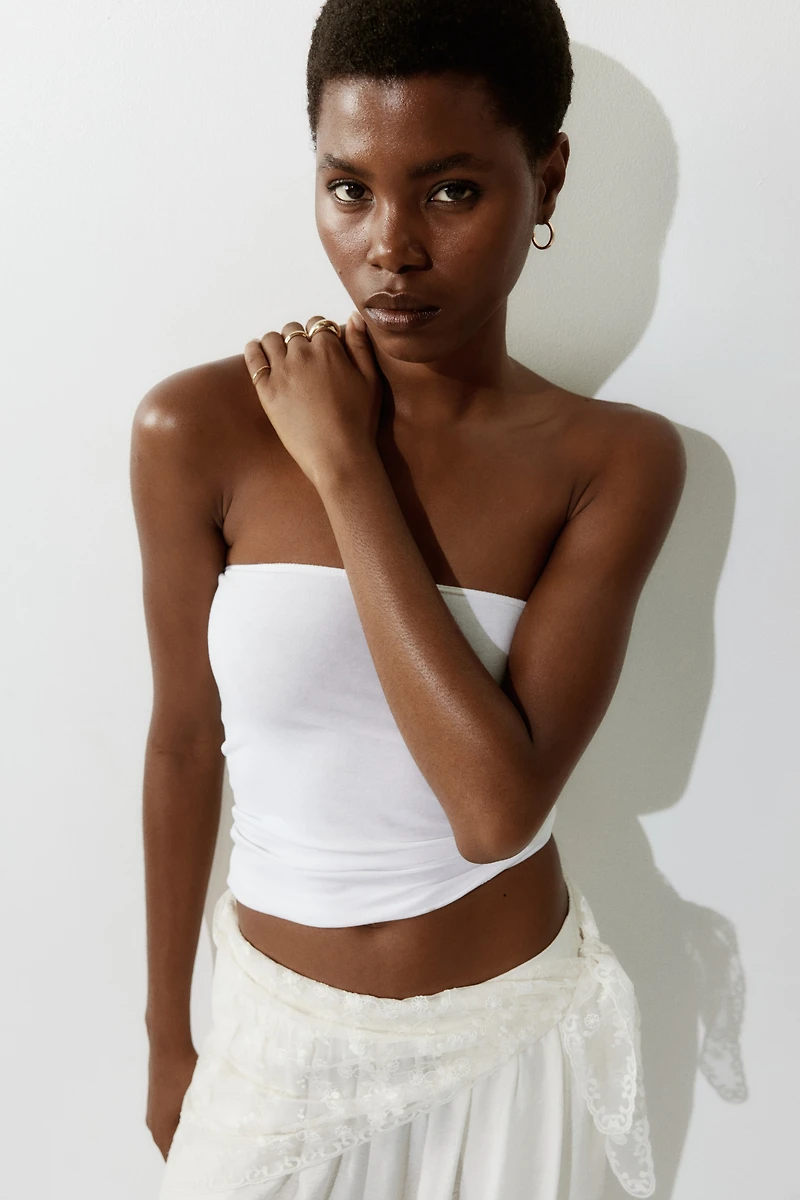 Embroidered Mesh Hip Scarf