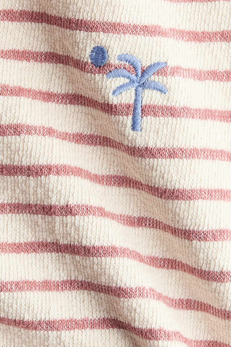 2-Piece Textured Cotton Set