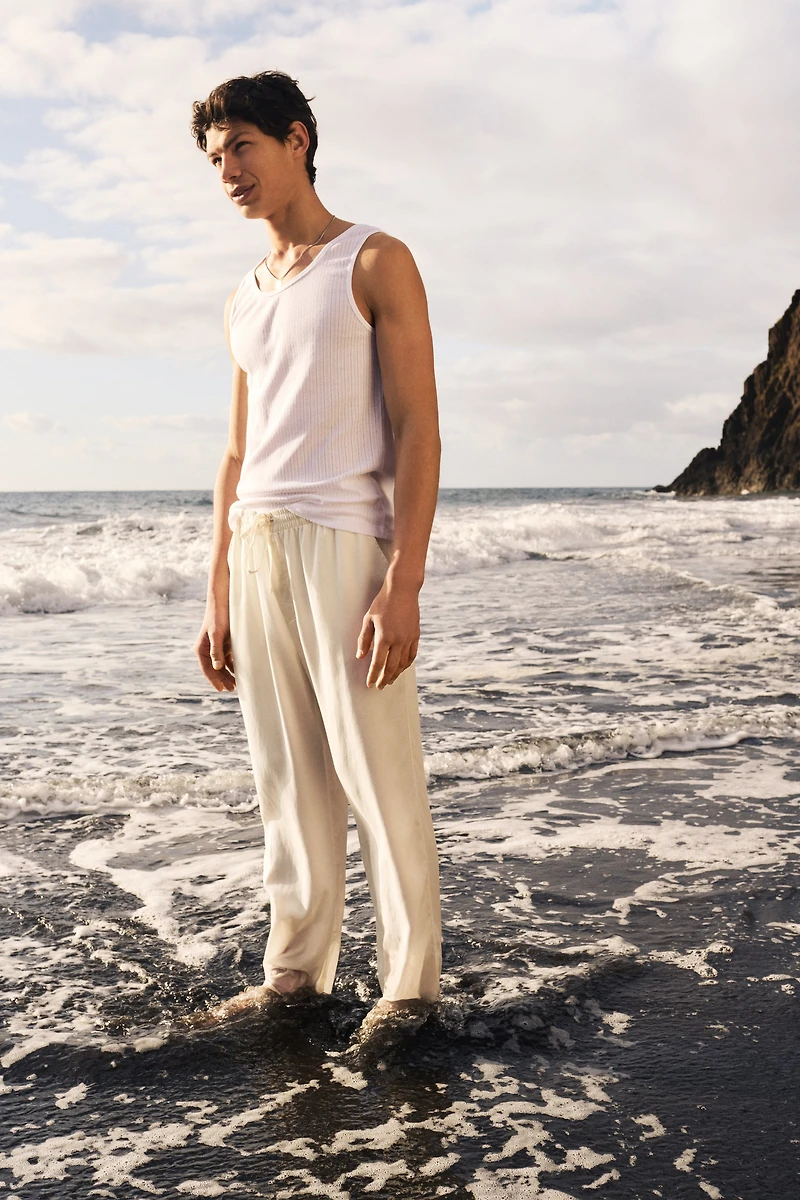 Débardeur et pantalon de pyjama