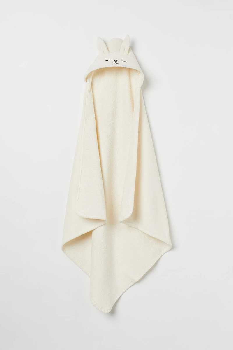 Serviette de bain à capuchon