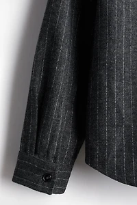 Regular Fit Felted Overshirt