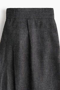 Pantalon d'habit en laine mélangée