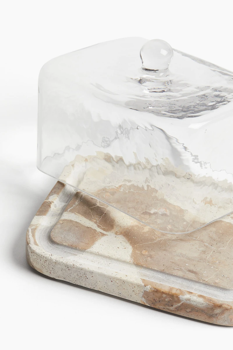 Marble Butter Dish