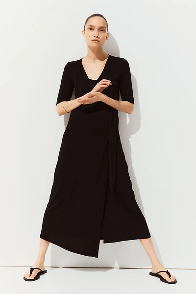 MAMA Nursing Wrap Dress