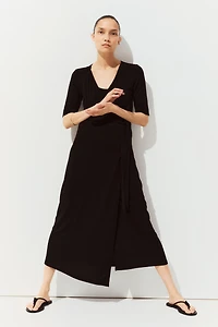 MAMA Nursing Wrap Dress