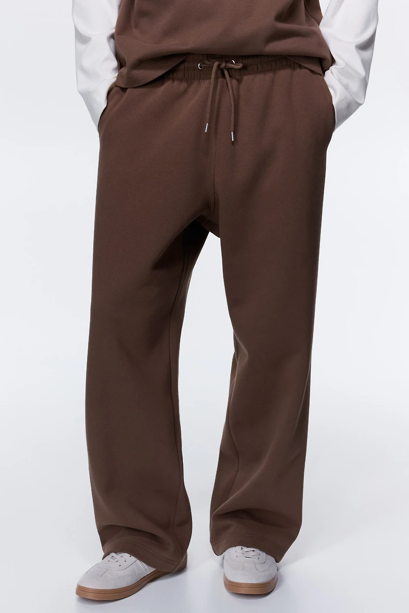 Pantalon en molleton ample