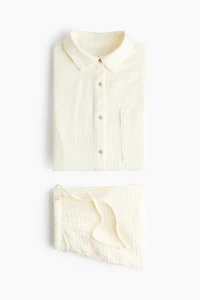 Pajama Shirt and Shorts