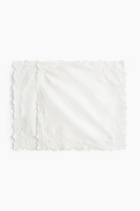 2-Pack Embroidered-Detail Napkins