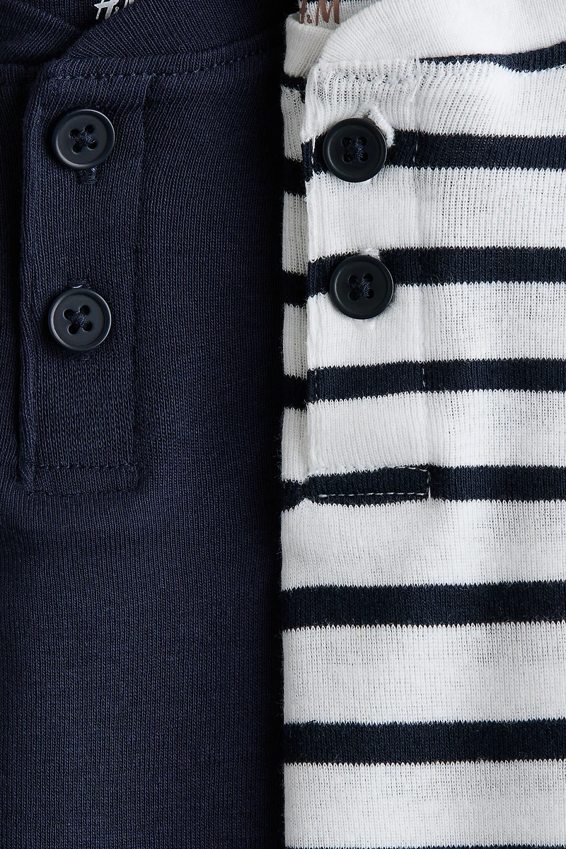 2-Pack Henley T-Shirts