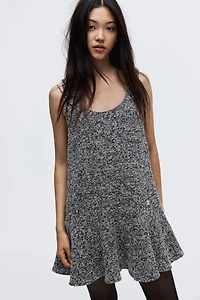 Jacquard-Weave Dress