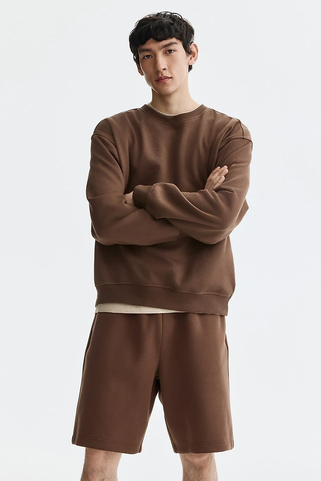 Relaxed-Fit Interlock Shorts