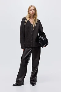 Mohair-Blend Cardigan