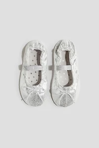 Shimmery Ballet Flats