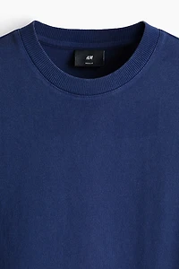 T-shirt délavé coupe classique