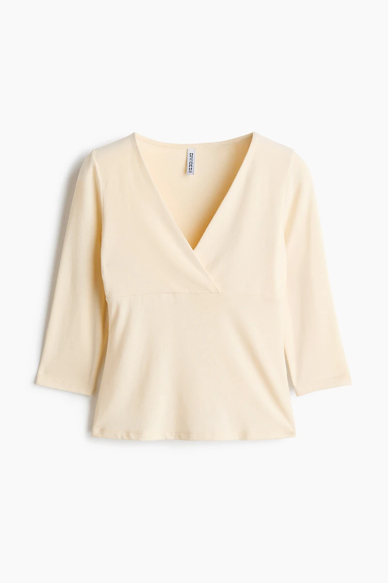 V-Neck Jersey Top