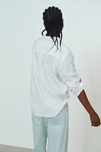 Linen-blend Shirt