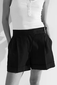 Dress Shorts with Belt