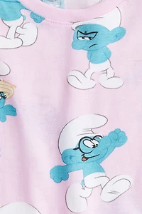 Printed Jersey Dress