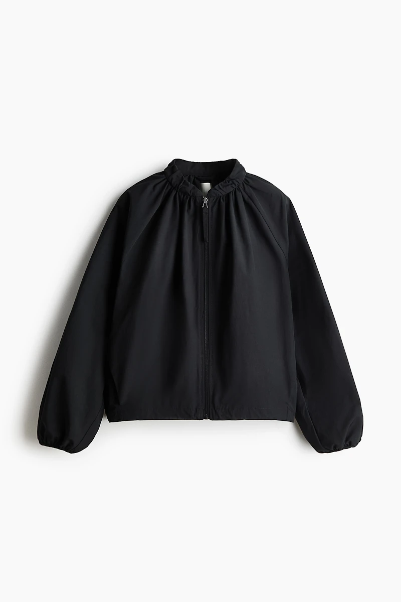 Gathered Bomber Jacket