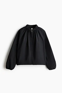 Gathered Bomber Jacket