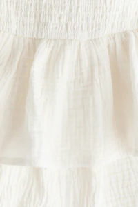 Smocked Tiered Dress