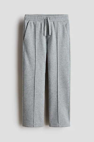 Pantalon de jogging droit en molleton