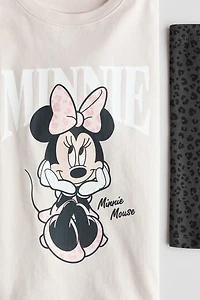 Ensemble imprimé 2 pièces en coton