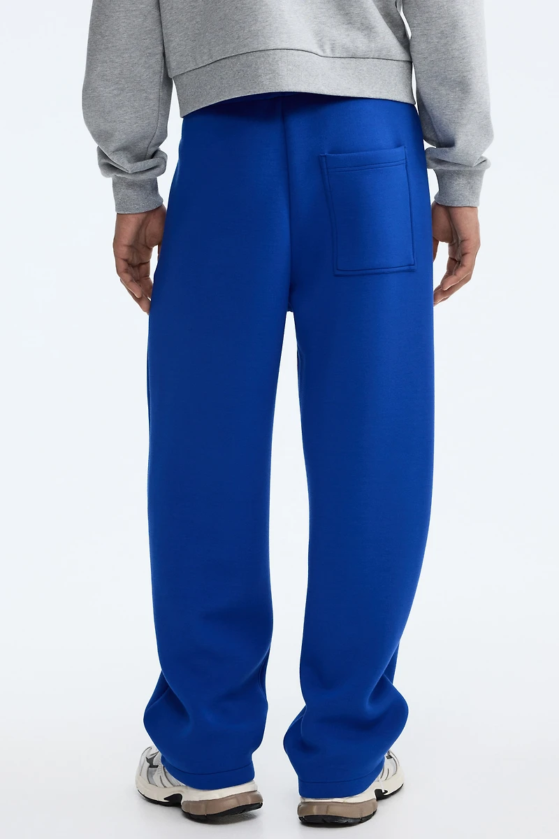 Pantalon jogging décontracté en scuba