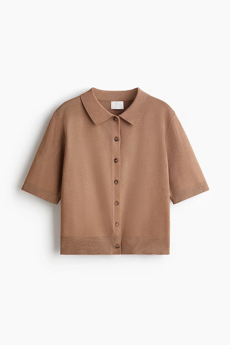 Cardigan with Collar