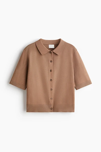 Cardigan with Collar