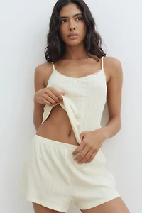 Cotton Pointelle Pajamas