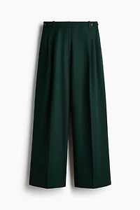 Wide-Leg Dress Pants