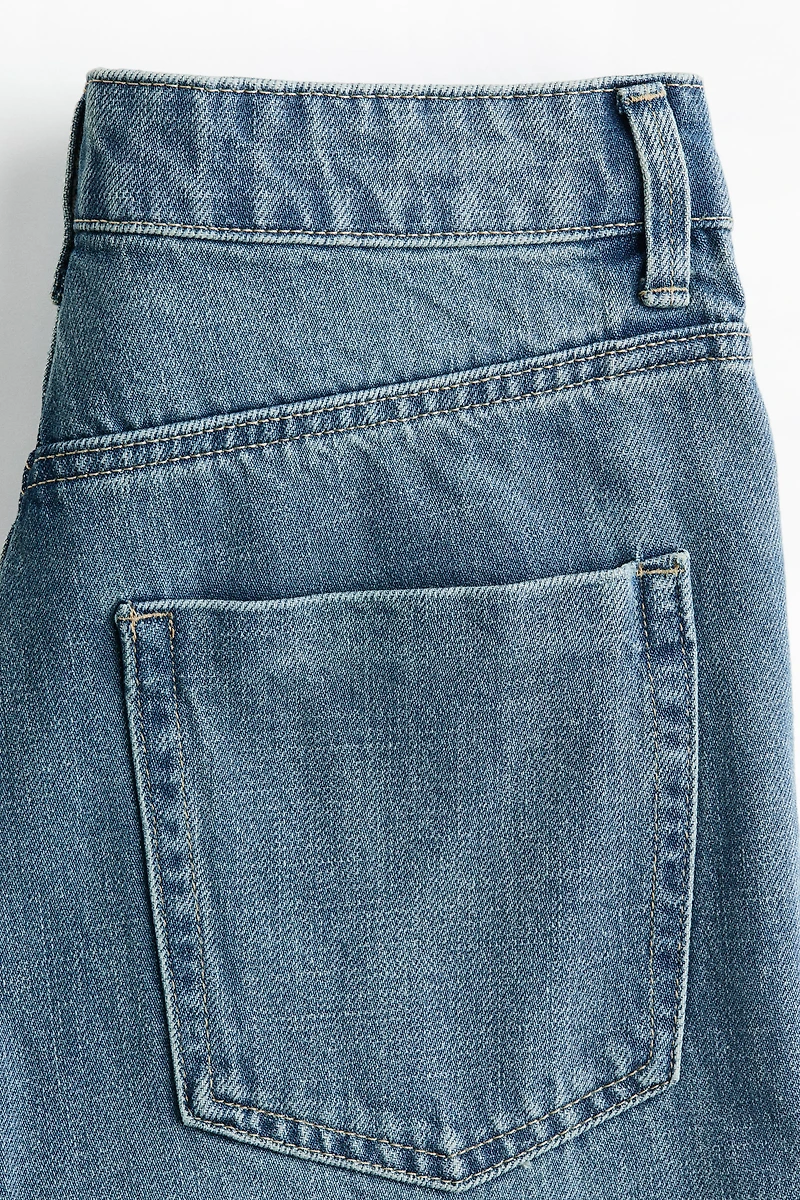 Wide High Jeans