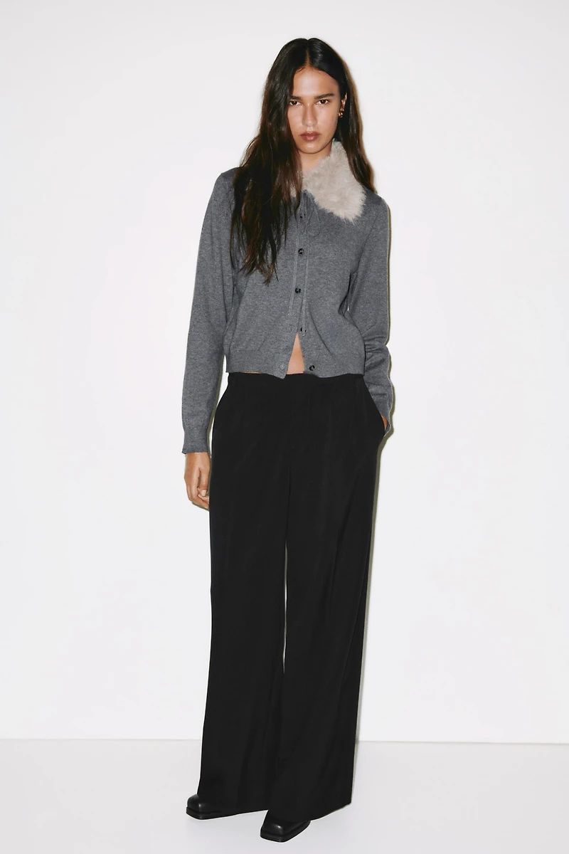 Cardigan with Collar