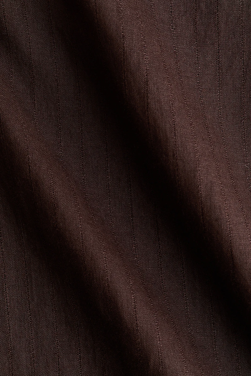 Wide-Leg Linen Pants