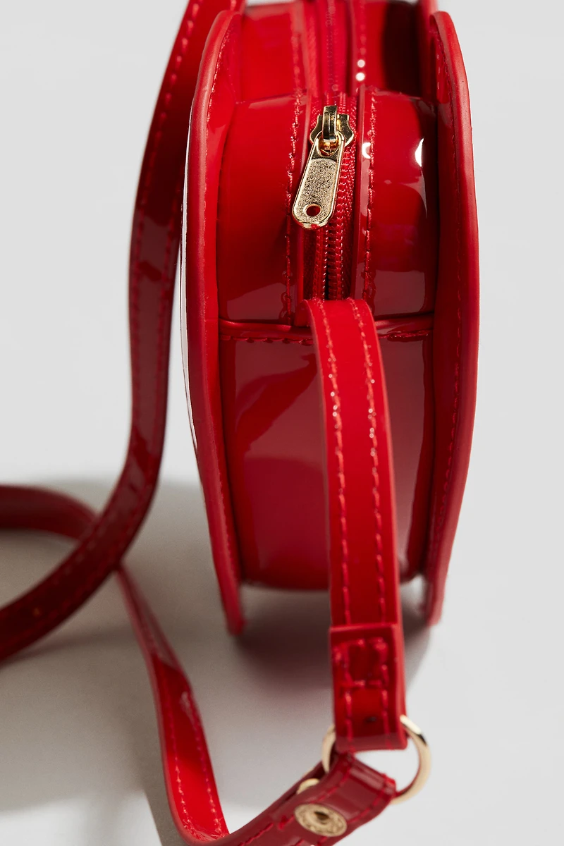 Heart-shaped Shoulder Bag